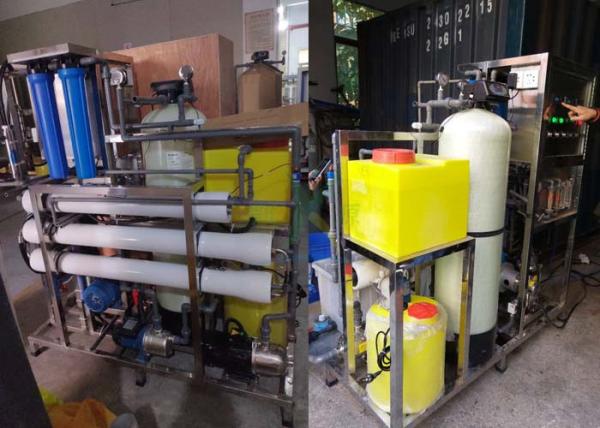Cheap 200L/H Reverse Osmosis Sea Water Desalination Plant / Salt Water Purification Machine for sale