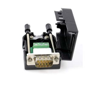 DB9 D Sub 9 Pin RS232 Serial Port Connectors to 3-pin Terminal Blocks Adapter