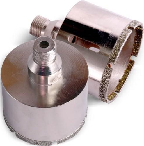 Cheap Threaded Wet Diamond Core Drill Bits , Electroplating Diamond Drill Bit For Granite for sale