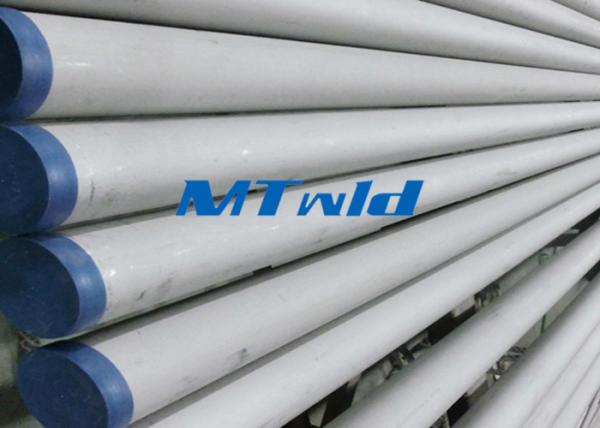 Cheap ERW ASTM Standard Stainless Steel Welded Pipe For Fluid / Gas Transportation for sale