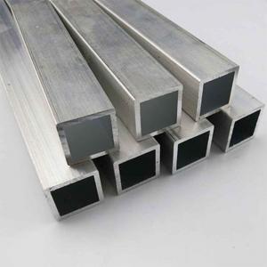 Best 0.063 0.625 Inch Black Anodized Aluminum Square Tubing 2x2 2x3 2x4 3x3 6061 Extruded wholesale