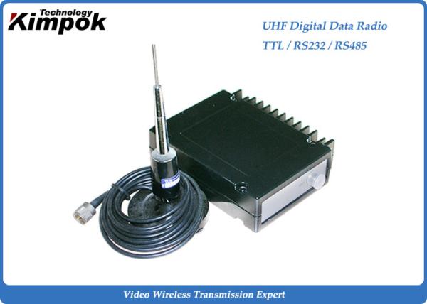 Cheap NLOS RS232 Digital Data Transmitter UHF Radio Modem Point-to-multi-point for sale