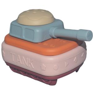 China MHC Montessori Educational Building Block Set Toys Colored Silicone Stacking Blocks on sale