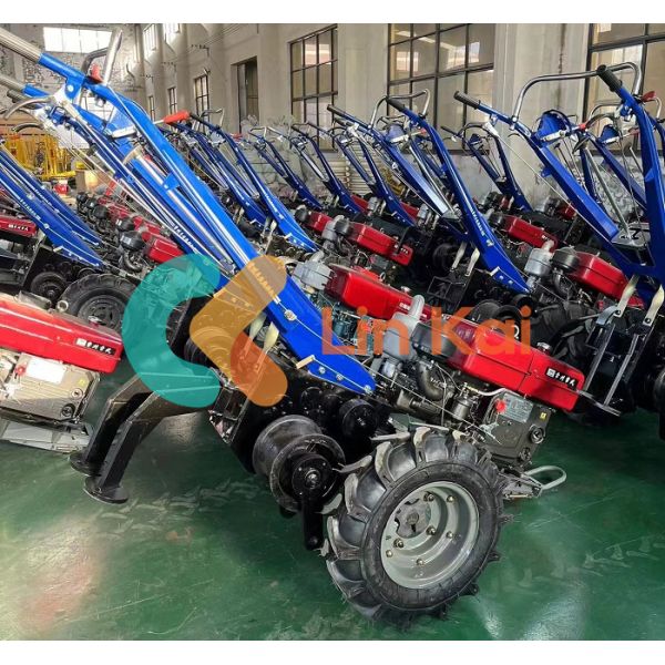 2000 RPM Single Drum Cable Pulling Hand Tractor With Four Speed Gearbox