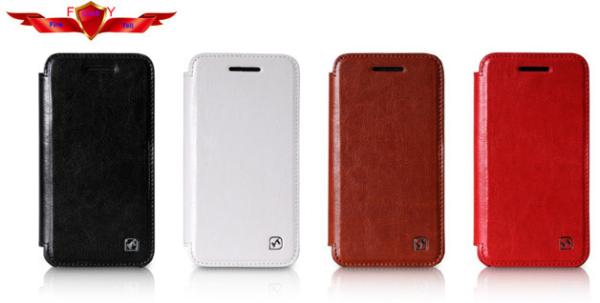 Cheap New Blackberry Z10 Flip Cases PU Material Accurate Holes High Quality for sale