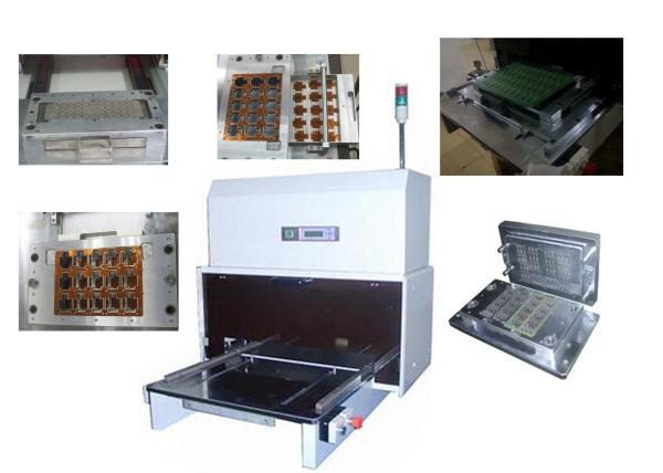 Cheap Depanel PCB and FPC with Precision Using CWPL Pneumatic PCB Punching Machine for sale