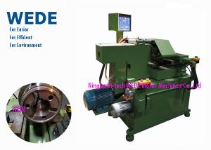 CPU Controlled Hydraulic Lathe Machine , Ceiling Fan Rotor / Cover Commutator Turning Machine With Multi Cutters