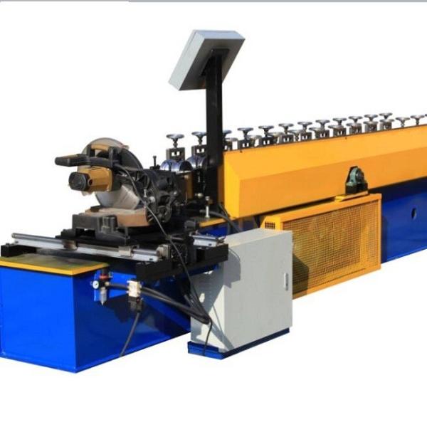 Cheap Guide Rail Shutter Door Roll Forming Machine 15m/min 5.5KW for sale