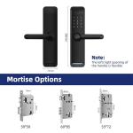 Safe Password FPC Fingerprint Smart Digital Keypad Door Lock IP65