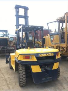 China Komatsu FD100 Used 10 Ton Forklift , Reconditioned Forklift Trucks 2013 Year on sale