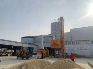 China No Auger Type Corn Dryer Machine 32 Ton With Husk Burner on sale