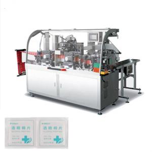Best Fully Automatic High Speed Medical Grade Cotton  Alcohol Pad Making and Packing Machine wholesale