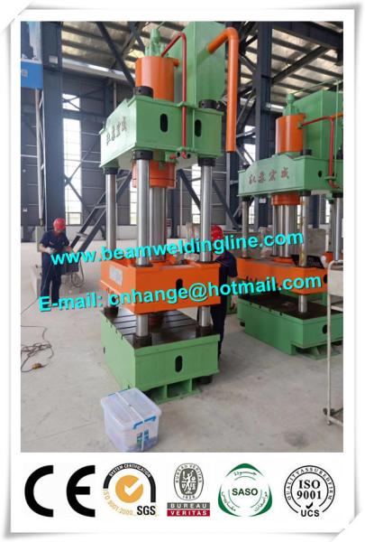Cheap 4 Column Salt Hydraulic Press Machine , Sheet Hydraulic Press Brake Delem CNC System for sale