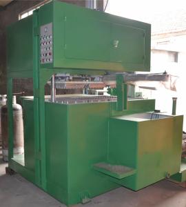 China Semi Automatic Small Egg Tray Making Machine PLC Control on sale