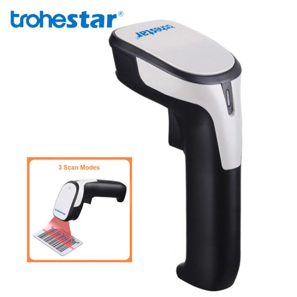 Cheap 2D 1200mAh 32 Bit 2.4G Bluetooth Qr Code Scanner for sale