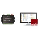 Professional Design Customizable Rs232/Rs485 12 Port IOT PLC Gateway with GPS
