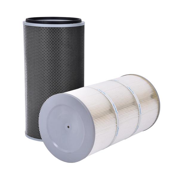 Cheap Cylindrical And Conical Filter Cartridges For Gas Turbine Air Filtration Systems for sale
