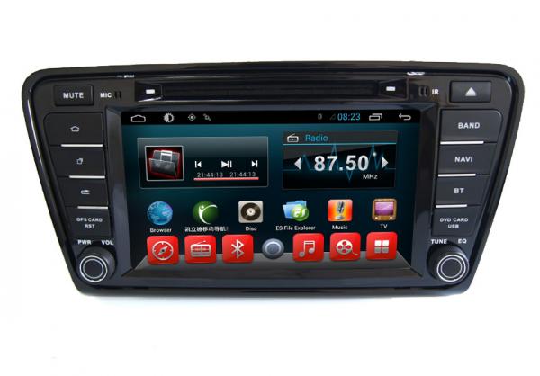 Cheap Android Car Dvd MP3 MP4 Player VW GPS Navigation System Skoda Octavia A7 Car for sale