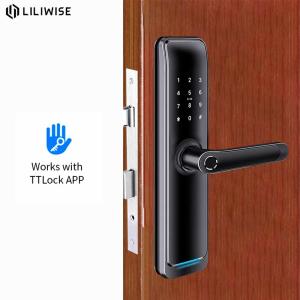Best ROSH Electronic Deadbolt Lock Wifi Keyless Remote Control Replaceable Cylinder wholesale