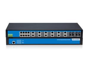 24-port 100M Layer 2 Managed Industrial Ethernet Switch