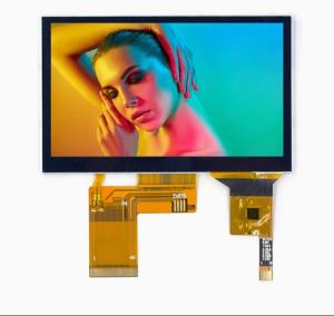 China 4.3 Inch IPS LCD 480*272 Capacitive Touch Screen RGB Interface 40 Pin LCD Module on sale