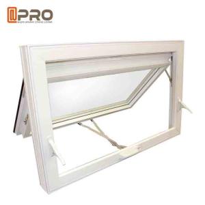 Best Sound Proof Insulation Top Hung Aluminum Awning Windows / Glass Top Hung Windows aluminum window awnings for home wholesale