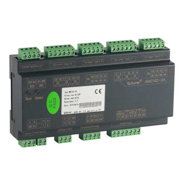 Cheap DC12V output DIN35mm Multi Circuit Energy Meter AMC16Z-ZA for sale