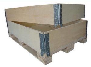 China 1.2mm Thickness Corner Galvanized Pallet Collar Hinge Box Hinge on sale
