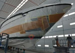Best Yacht Paint Booths Spray booth finishing for Boats Customied down draft vessel Spray Booth wholesale