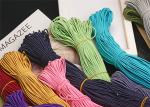 Custom Round Elastic Rope / Braided Elastic Cord Different Sizes Are Available