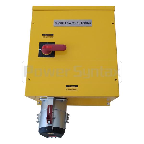Cheap 5P 250A IP67 Mechanical Interlocked Socket Box PowerSyntax High Current Wall Mounted Switched 75121 for sale