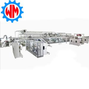China 250-300kw High Speed Baby Diaper Production Process Line Quick Order Fulfillment on sale