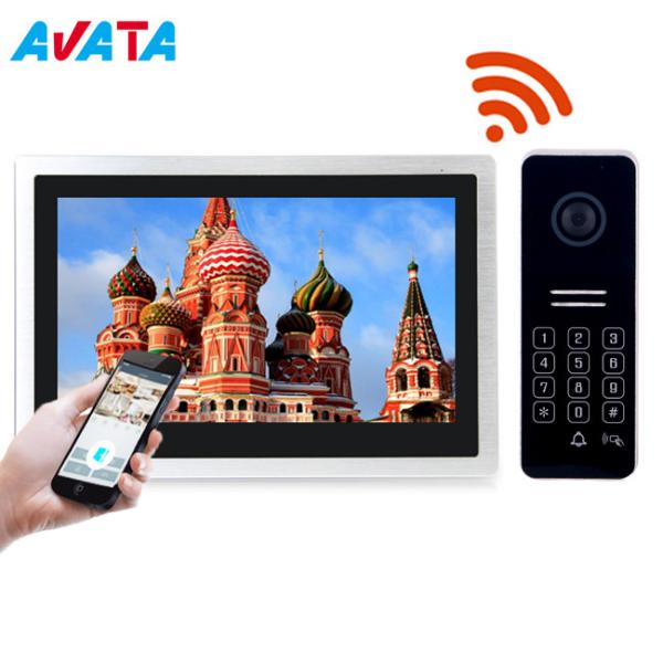 Cheap IP WiFi Video Door Phone Intercom System with Mobile APP Work with iPhone Android for sale