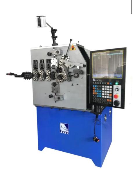 Cheap 4mm CNC Spring Coiling Machine , Compression Spring Making Machine for sale