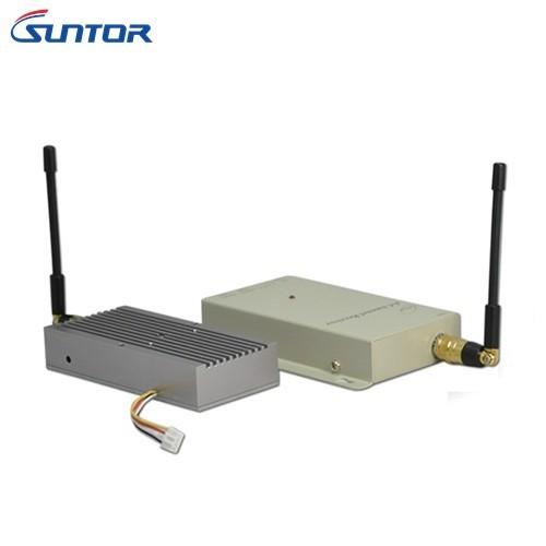 Cheap High Power Wireless Analog Transmitter , Point To Point Audio Video Transmitter for sale