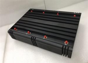 Best High Gain Antennas Cell Phone Wifi Blocker , 10 Watts Each Channel Mobile Signal Jammer wholesale