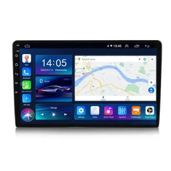 Cheap Android OS Universal 9/10/12/13 Inch Car DVD Player with Touch Screen and Navigation for sale