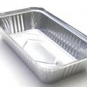 Embossed 10 Micron Aluminum Foil Food Containers for sale