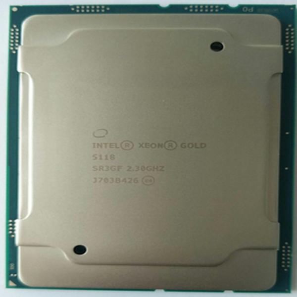 Cheap Intel Xeon Gold 5118 12 Core Server CPU 2.3GHz 16.5MB L3 Processor Server CPU for sale