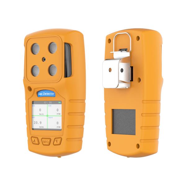 Cheap 4 In 1 Gas Detector , Portable Multi Gas Analyser With USB Charger Port for sale