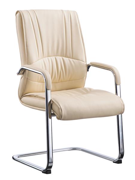 Cheap Waiting Area Cream Office Visitor Chairs Modern Design Environmental Friendly for sale