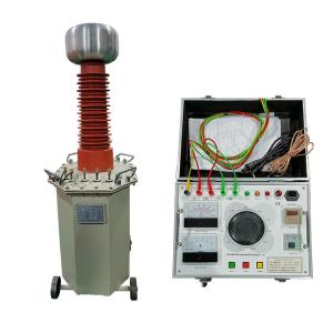 China XHYB-5/100 High Voltage AC DC Withstand Voltage Test Kit for Hipot Testing Transformer on sale
