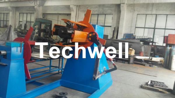 Cheap Active Uncoiling , Hydraulic To Expand 5, 10, 15 Ton Hydraulic Uncoiler / Decoiler With Coil Width 1500mm for sale