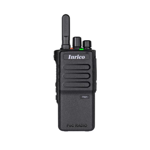 Cheap INRICO T521 POC Long Distance Two Way Radio IP66 Waterproof And Dustproof POC Long Distance Two Way Radio For Harsh Environments for sale