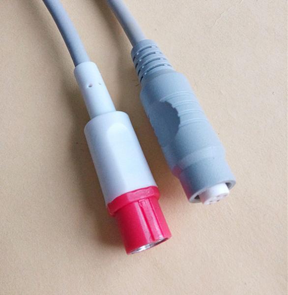 Cheap Siemens IBP Cable With HP Transducer Side Light Grey TPU Material Cable for sale
