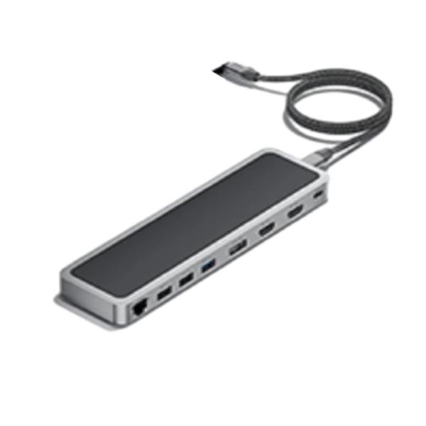 Cheap 12 In 1 Fast Charging USB Hub 100W With Screen Share Function for sale