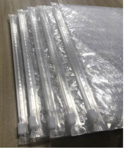 Cheap clear zipper bubble envelope for sale
