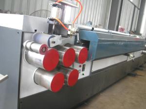 PP Material Plastic Strap Making Machine Single Screw Design High Output