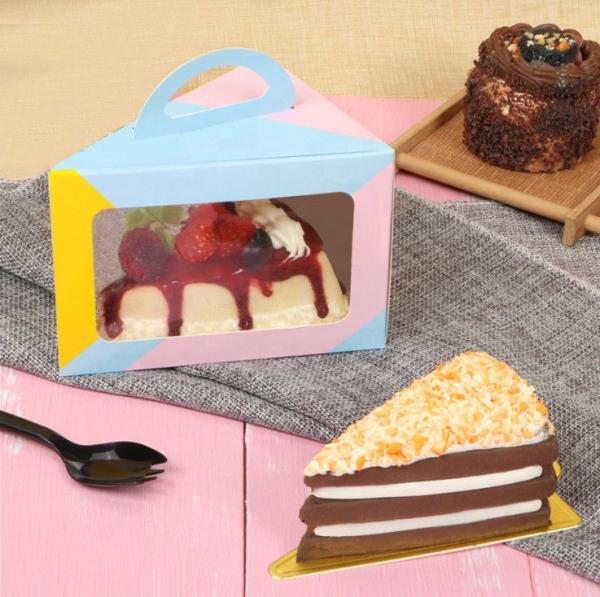 Cheap Triangle Custom Cardboard Display Boxes Eco Friendly Recyclable Material for sale