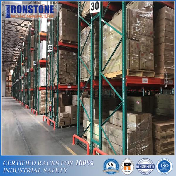 Cheap Industry Compatible Teardrop Pallet Rack System With Large Base Plates for sale